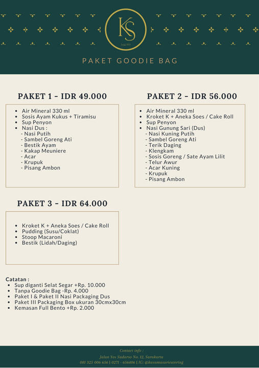 Paket Goodie Bag